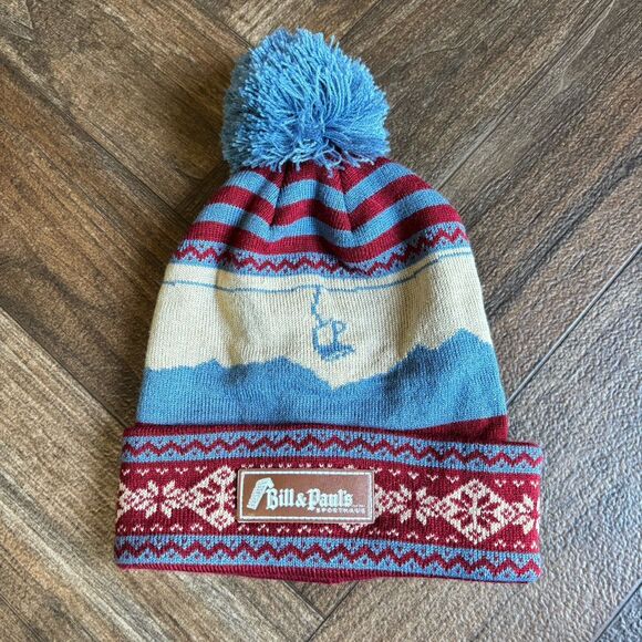 Cirque Mountain Apparel Bill & Paul’s Knit Winter Ski Snowboard Beanie Hat - Picture 1 of 4